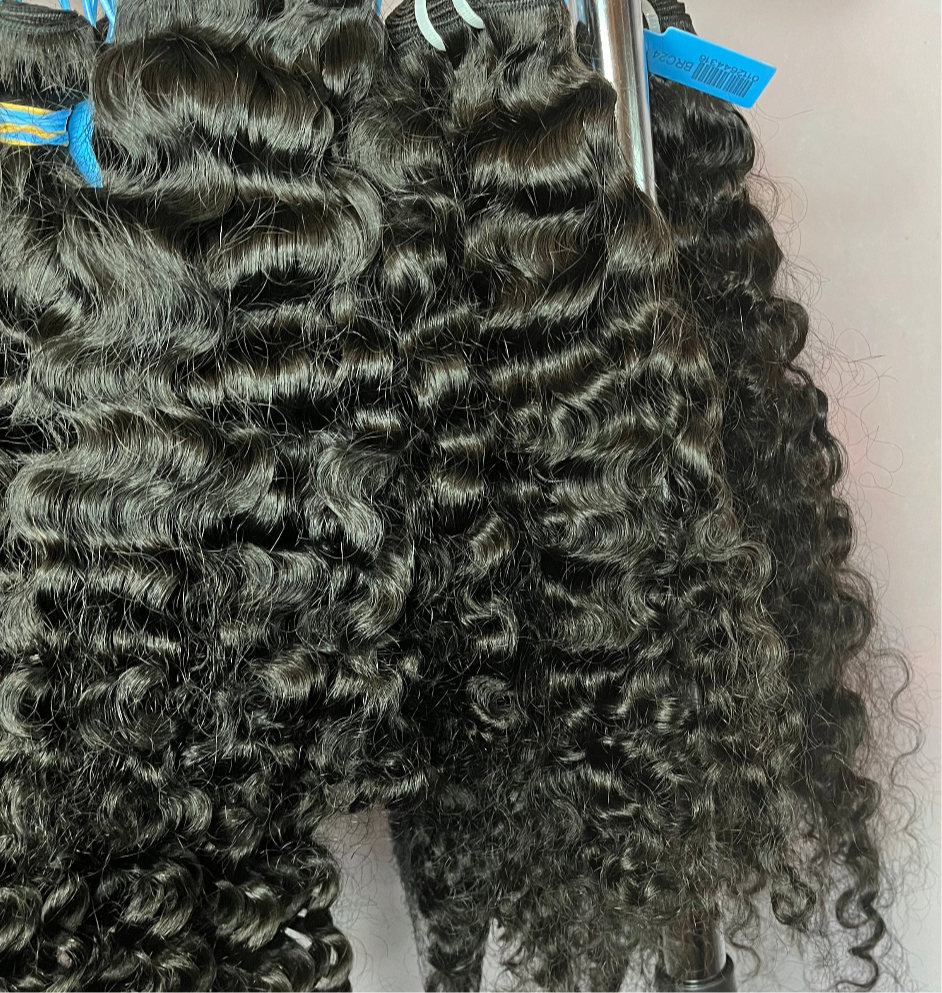 RAW Burmese Curly Bundles