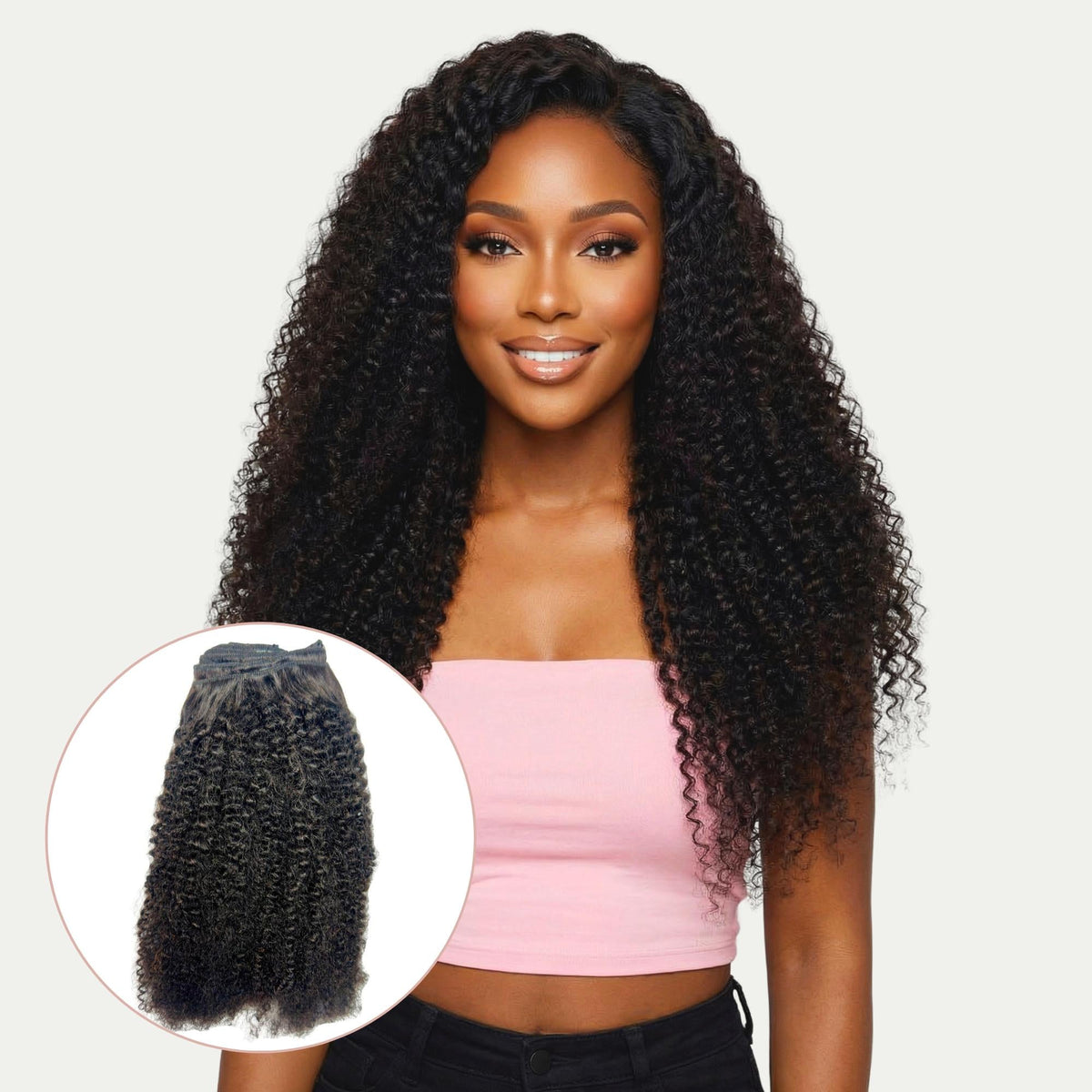 Afro Kinky Curly Clip-In (4B/4C)