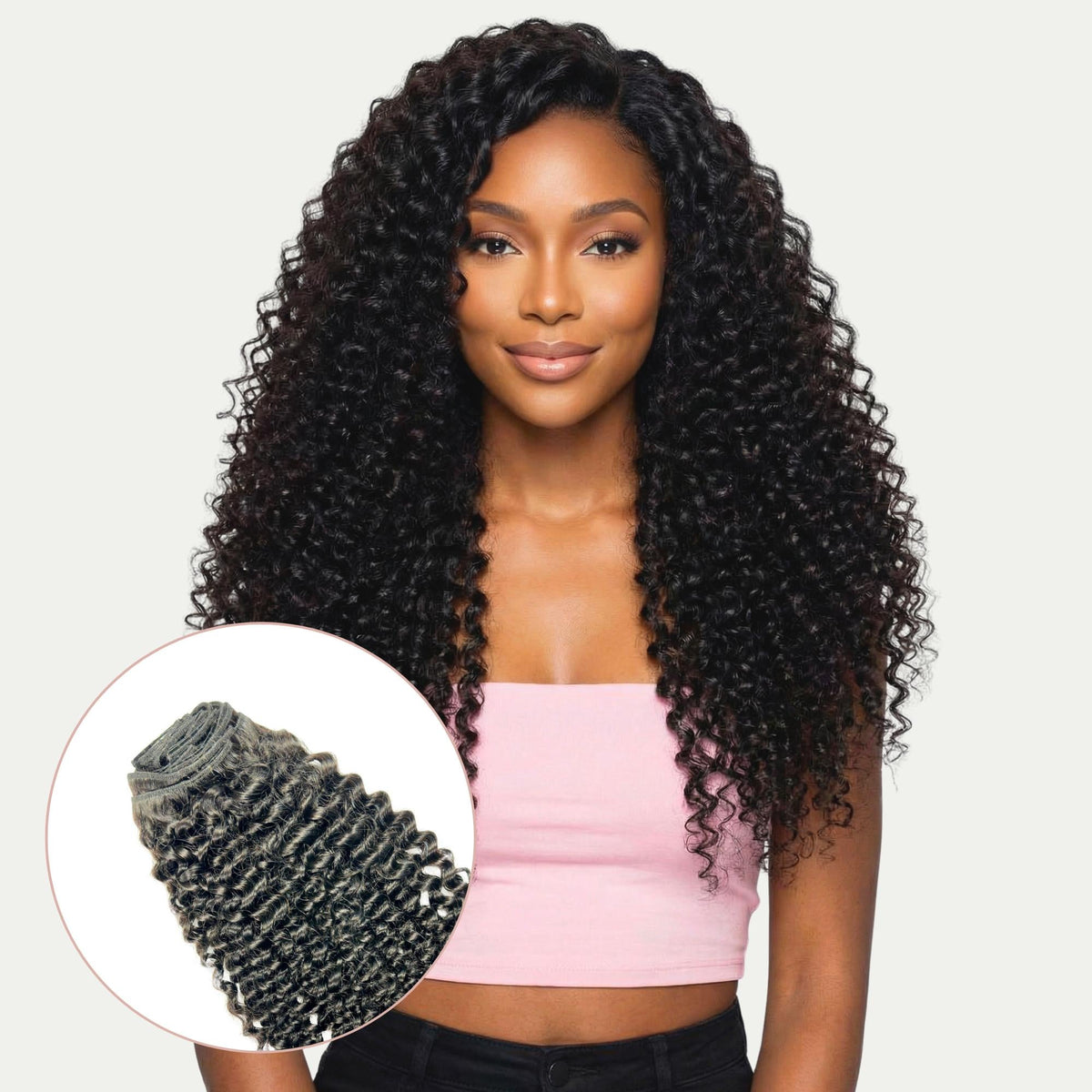 Kinky Curly Clip-In (3C/4A)