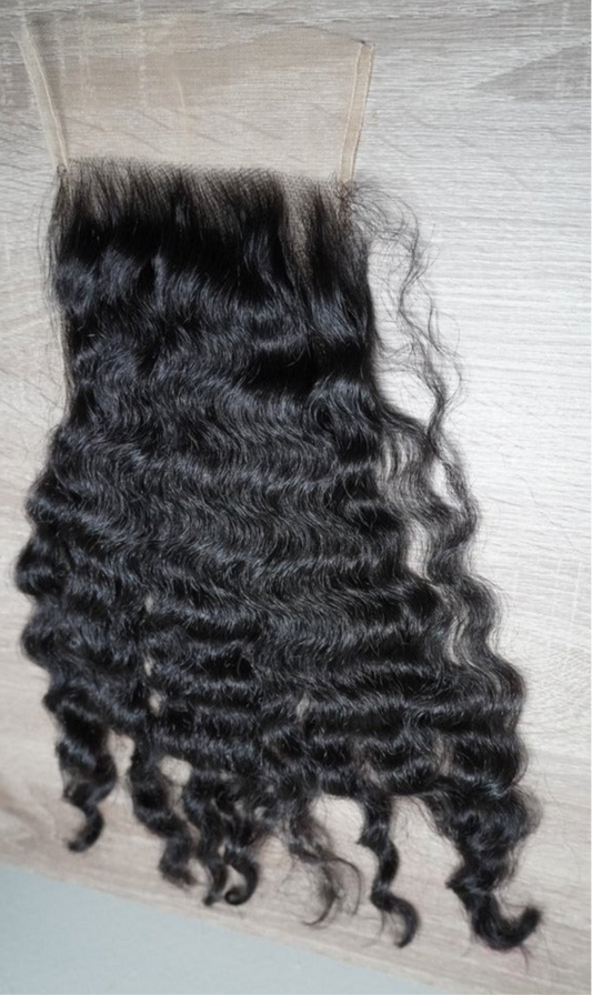 BURMESE CURLY HD 5x5 Closure