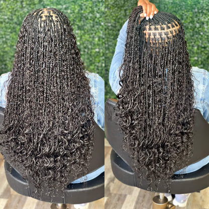 Deep Wave Boho Hair