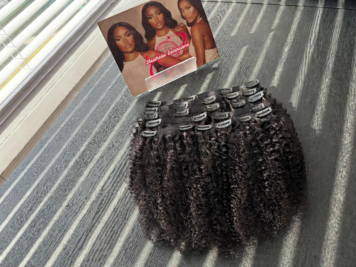 Afro Kinky Curly Clip-In (4B/4C)