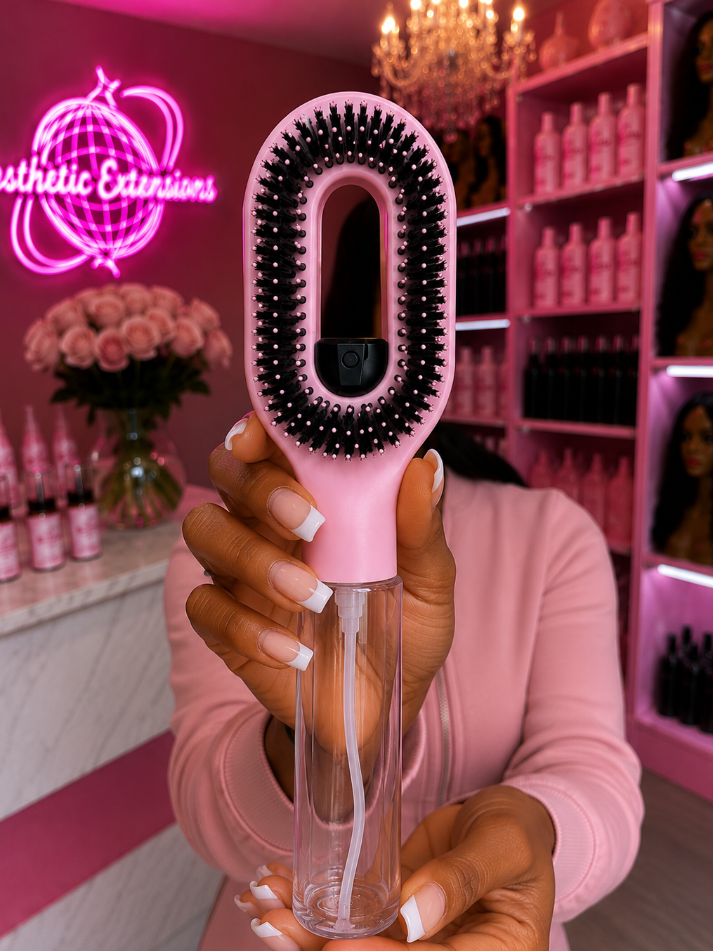 Detangling Spray Brush