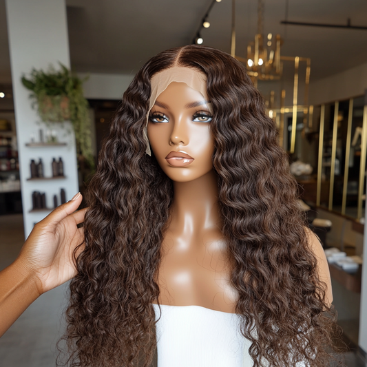 HD Deep Wave 13x4 Lace Front Wig