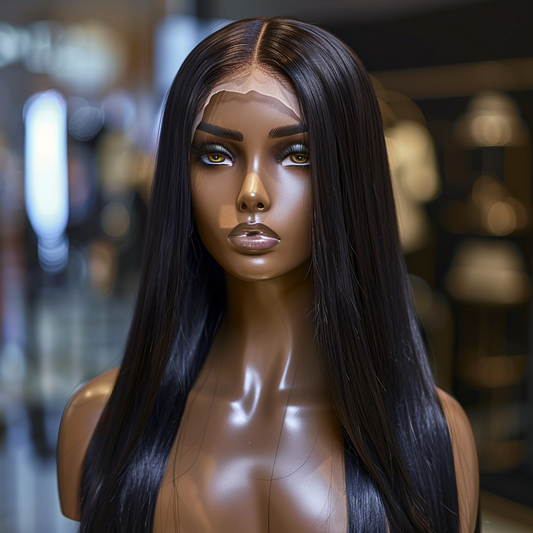 Straight 13x4 Transparent Lace Front Wig