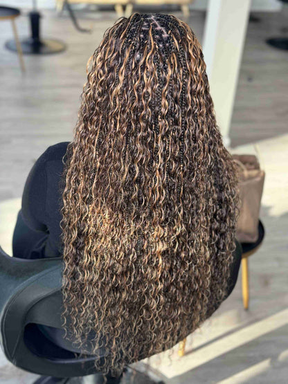 Deep Wave Boho Hair