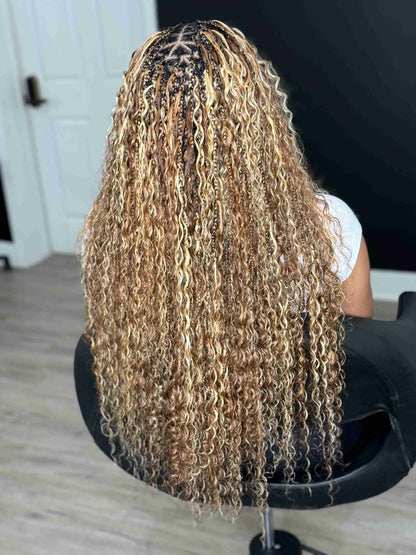 Deep Wave Boho Hair