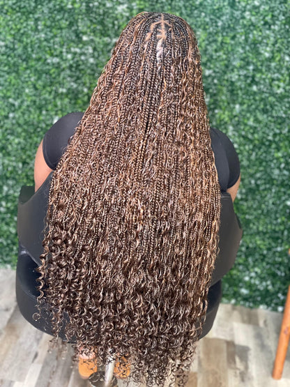 Deep Wave Boho Hair